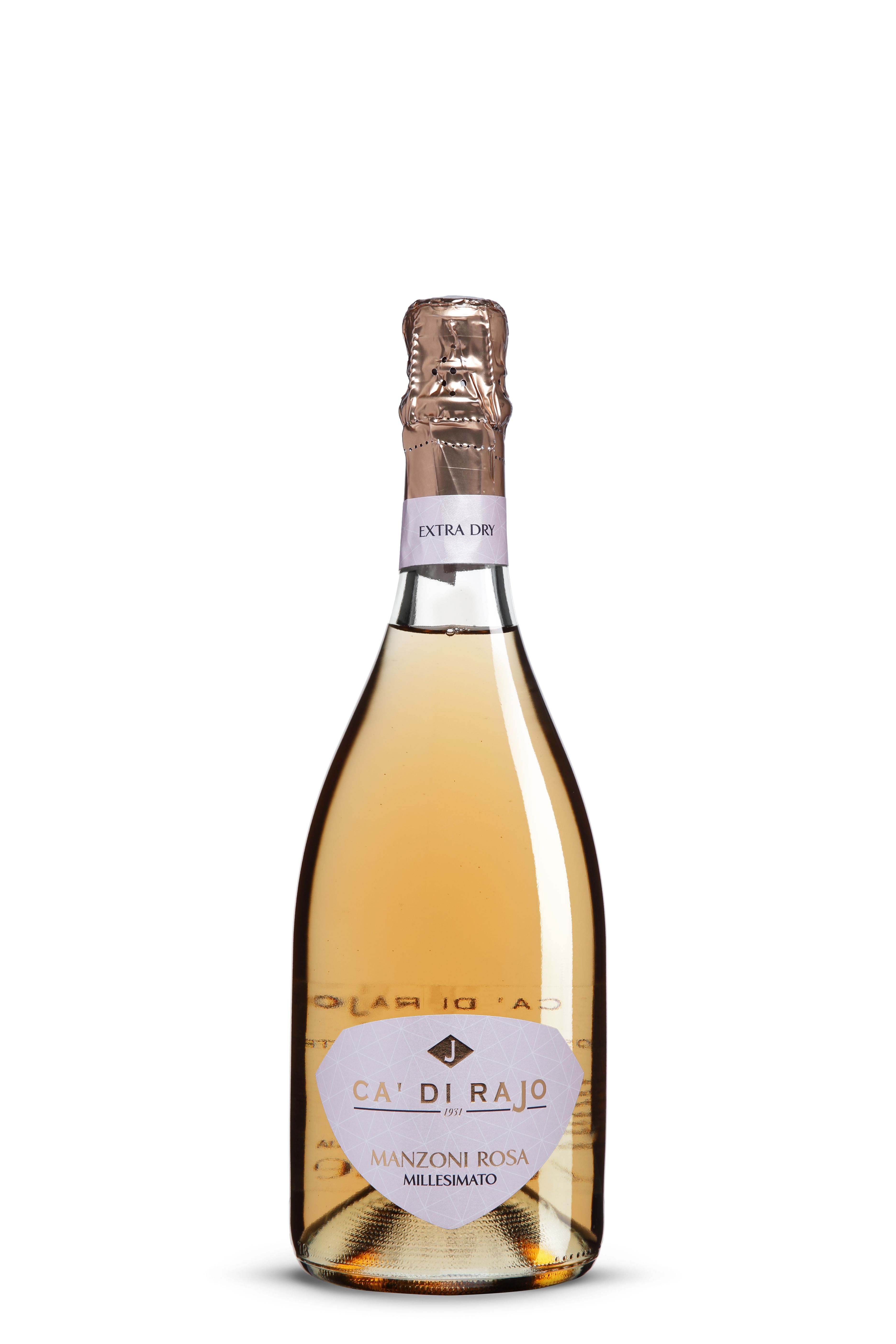 2021 Ca’ di Rajo Manzoni Rosa Spumante Rosato