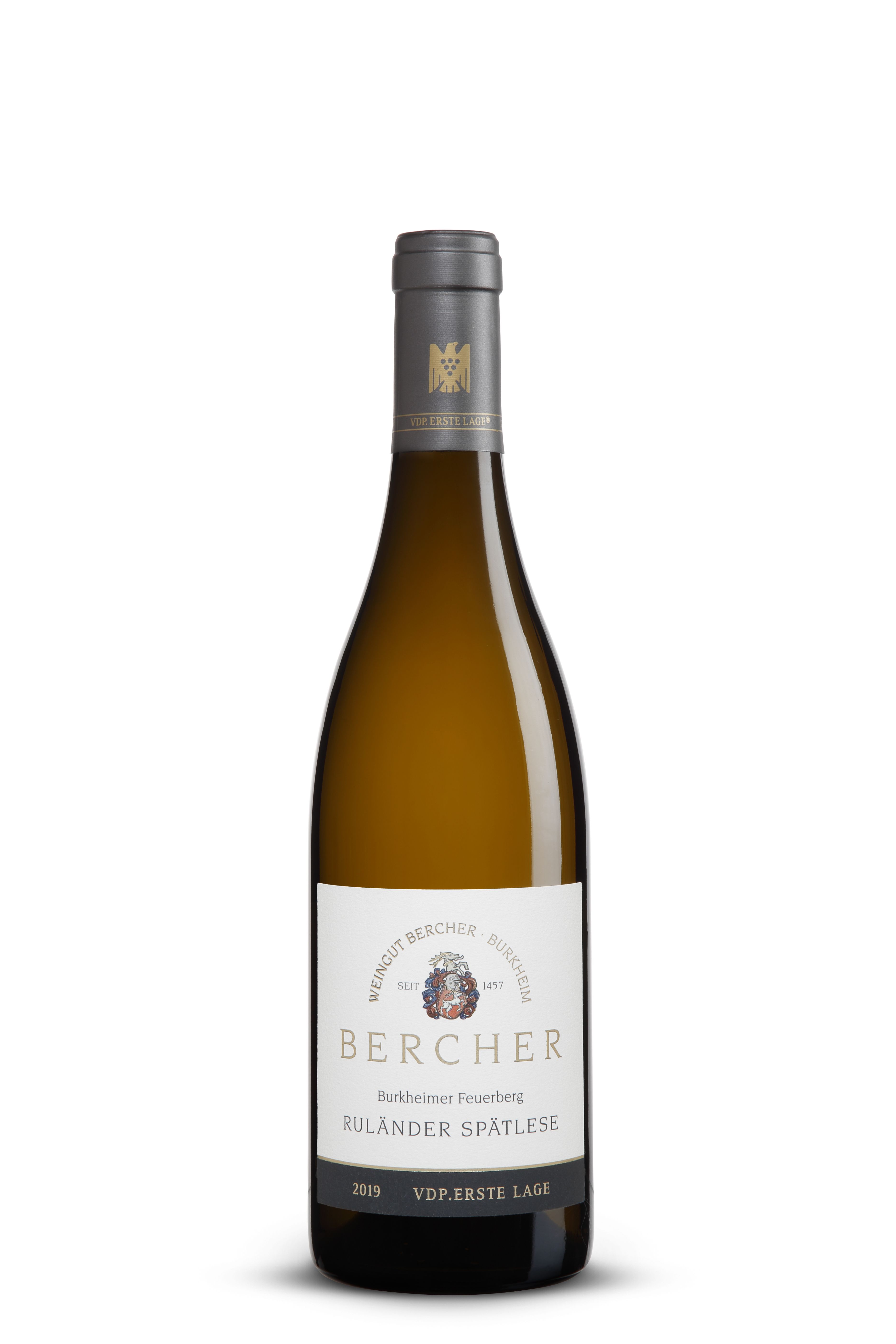 2019 Bercher Feuerberg Ruländer Spätlese 1. Lage