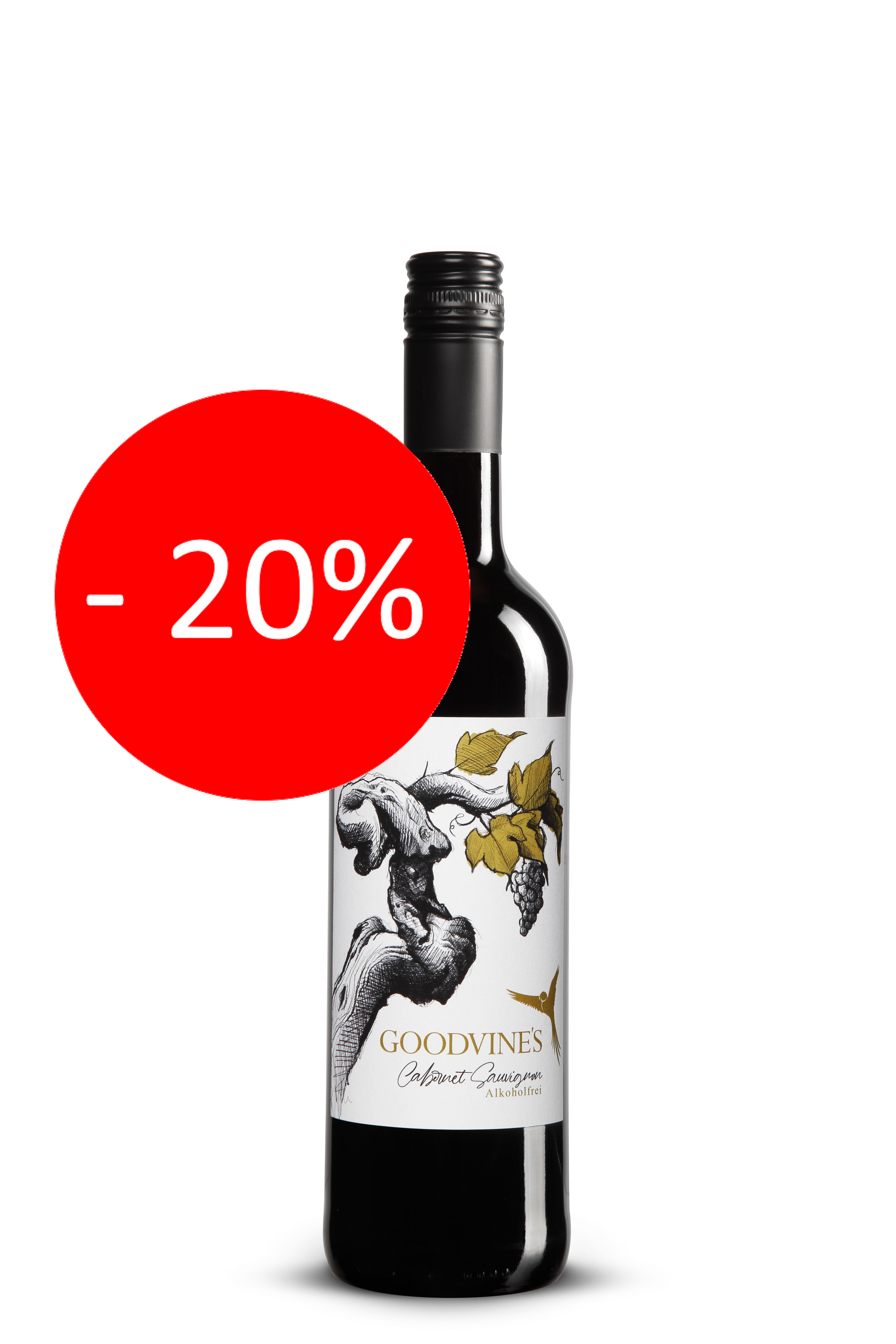 GOODVINE'S Cabernet Sauvignon entalkoholisiert