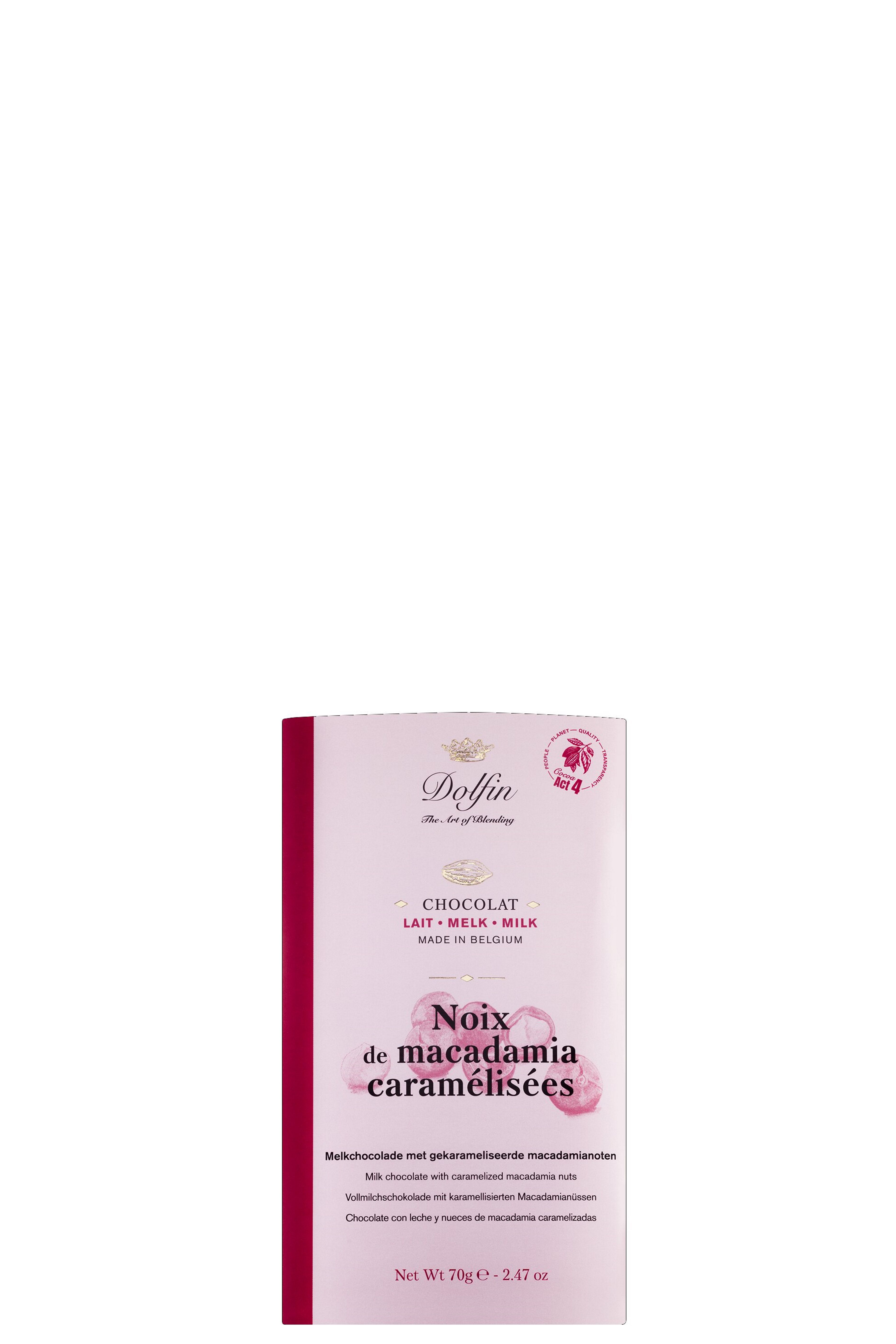 Dolfin Noix de macadamia caramelisées