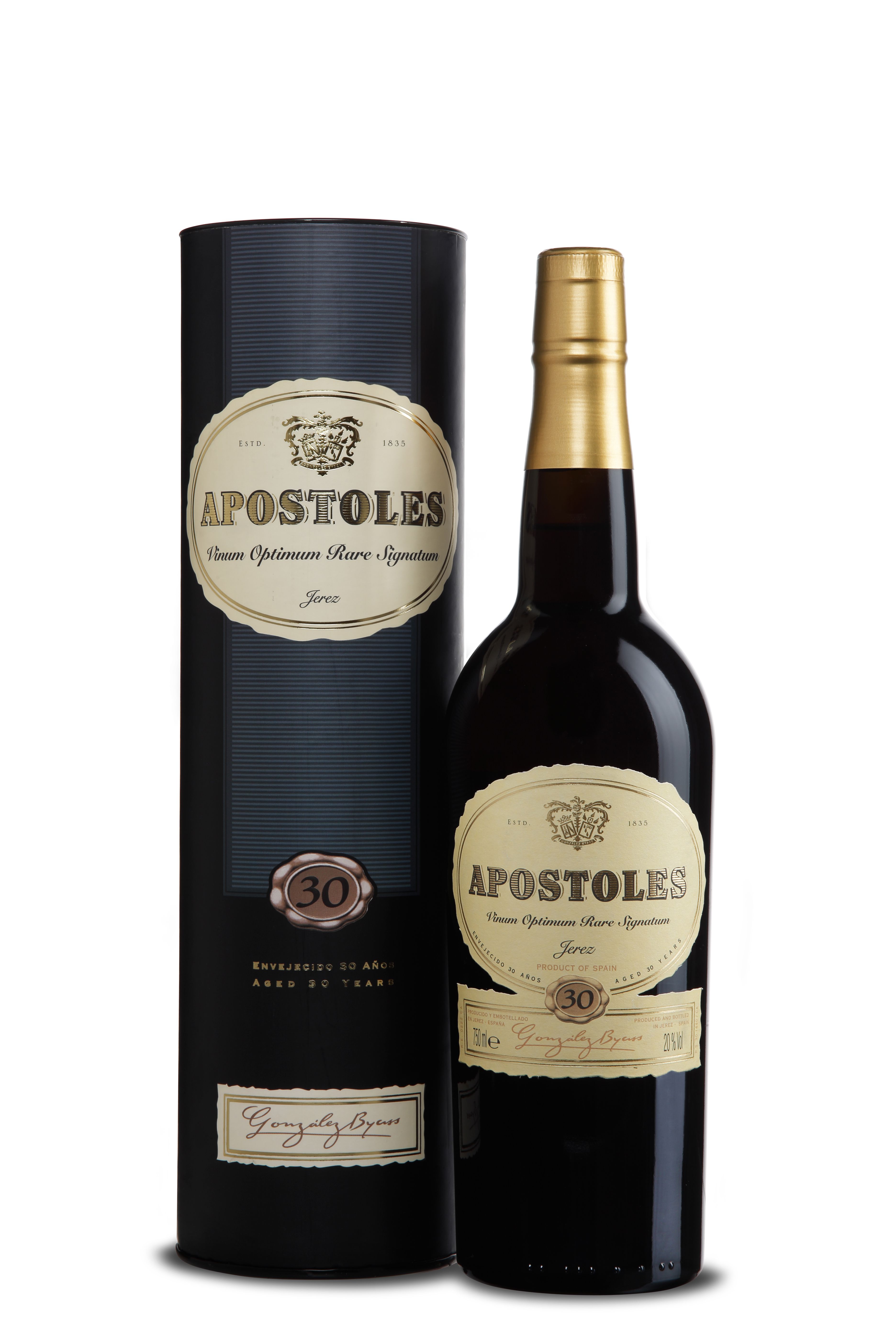 González Byas Apostoles Medium Sherry 30 Jahre