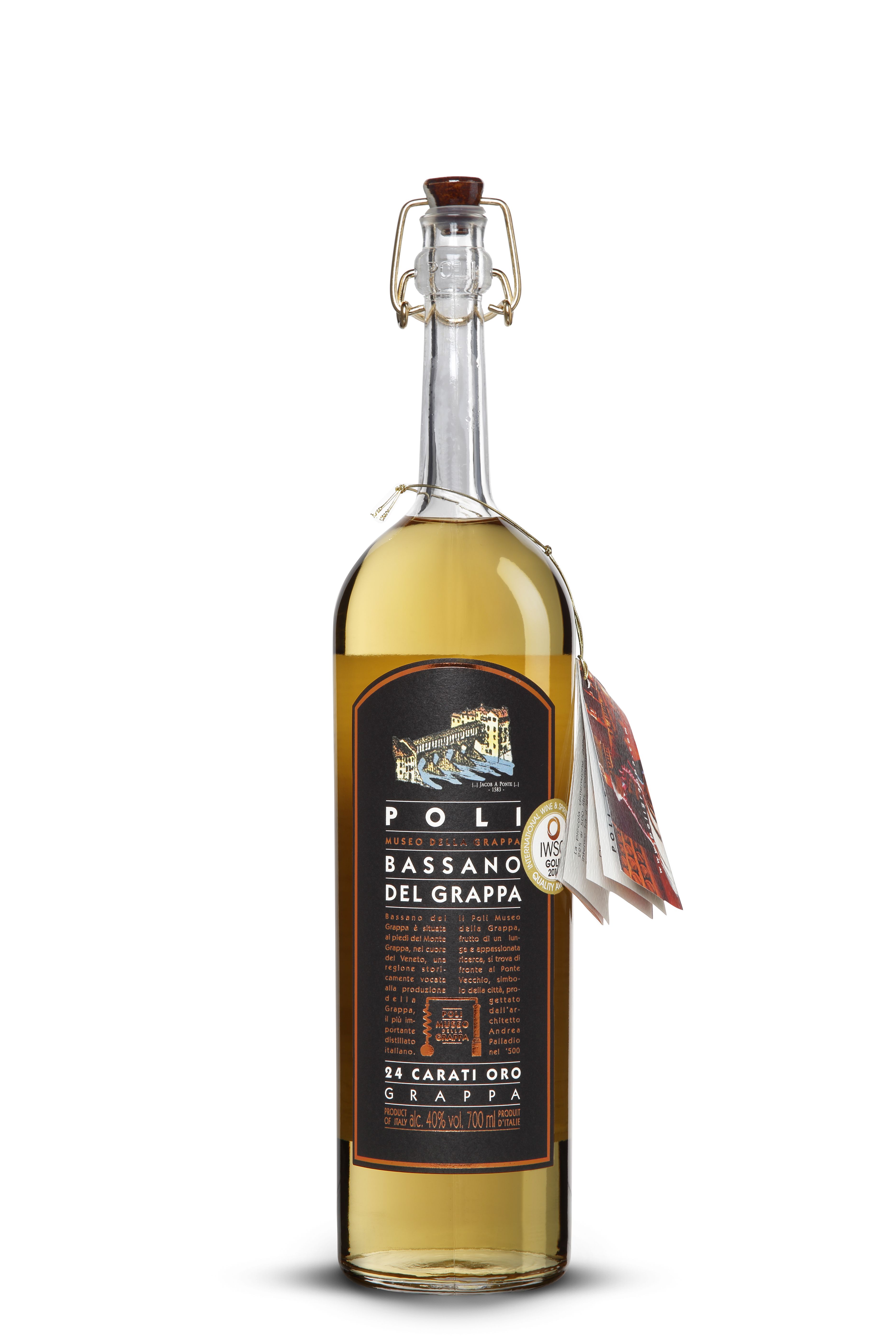 Poli Grappa Bassano 24 Carati Oro