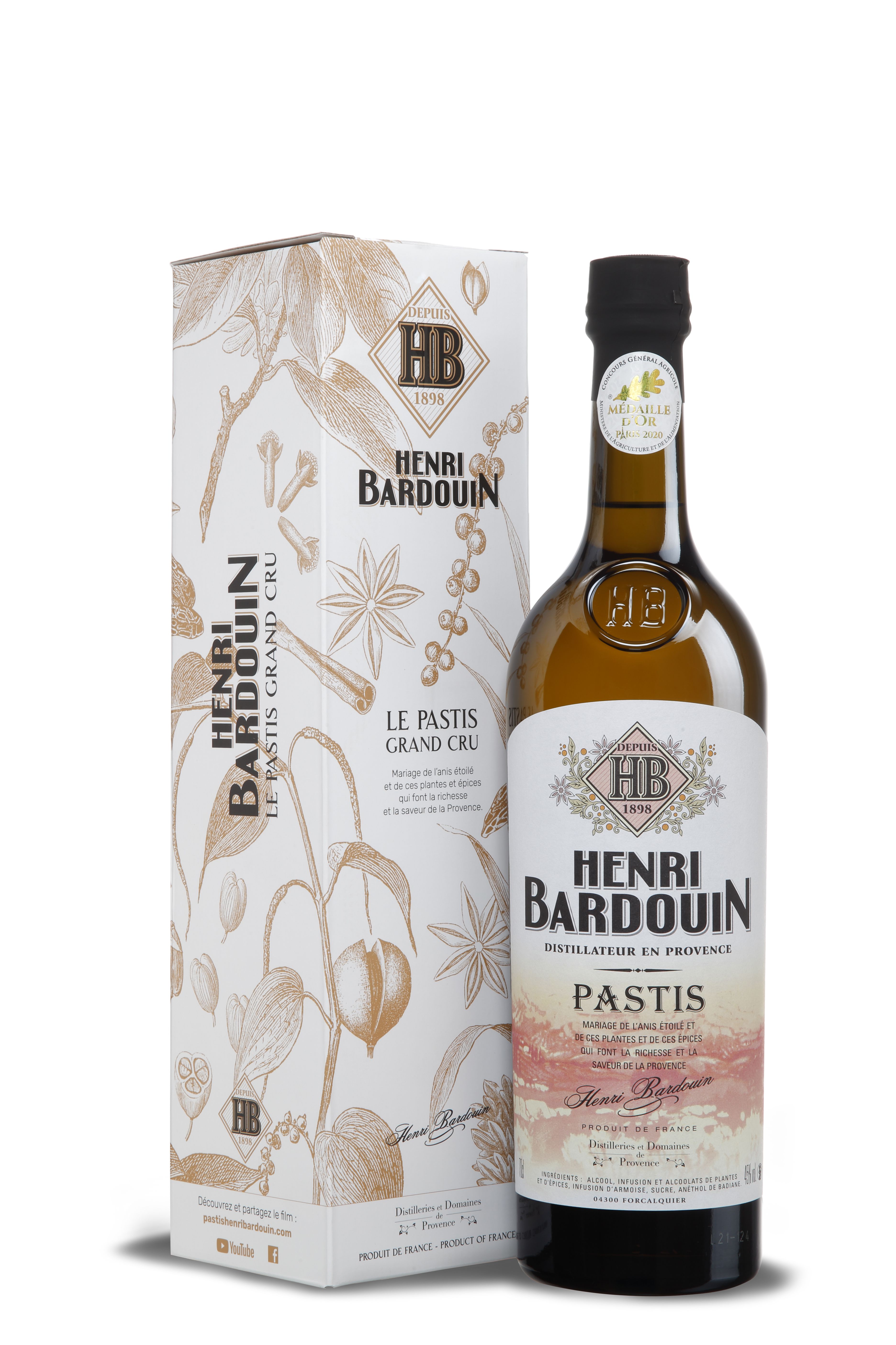 Le Pastis Henri Bardouin Grand Cru