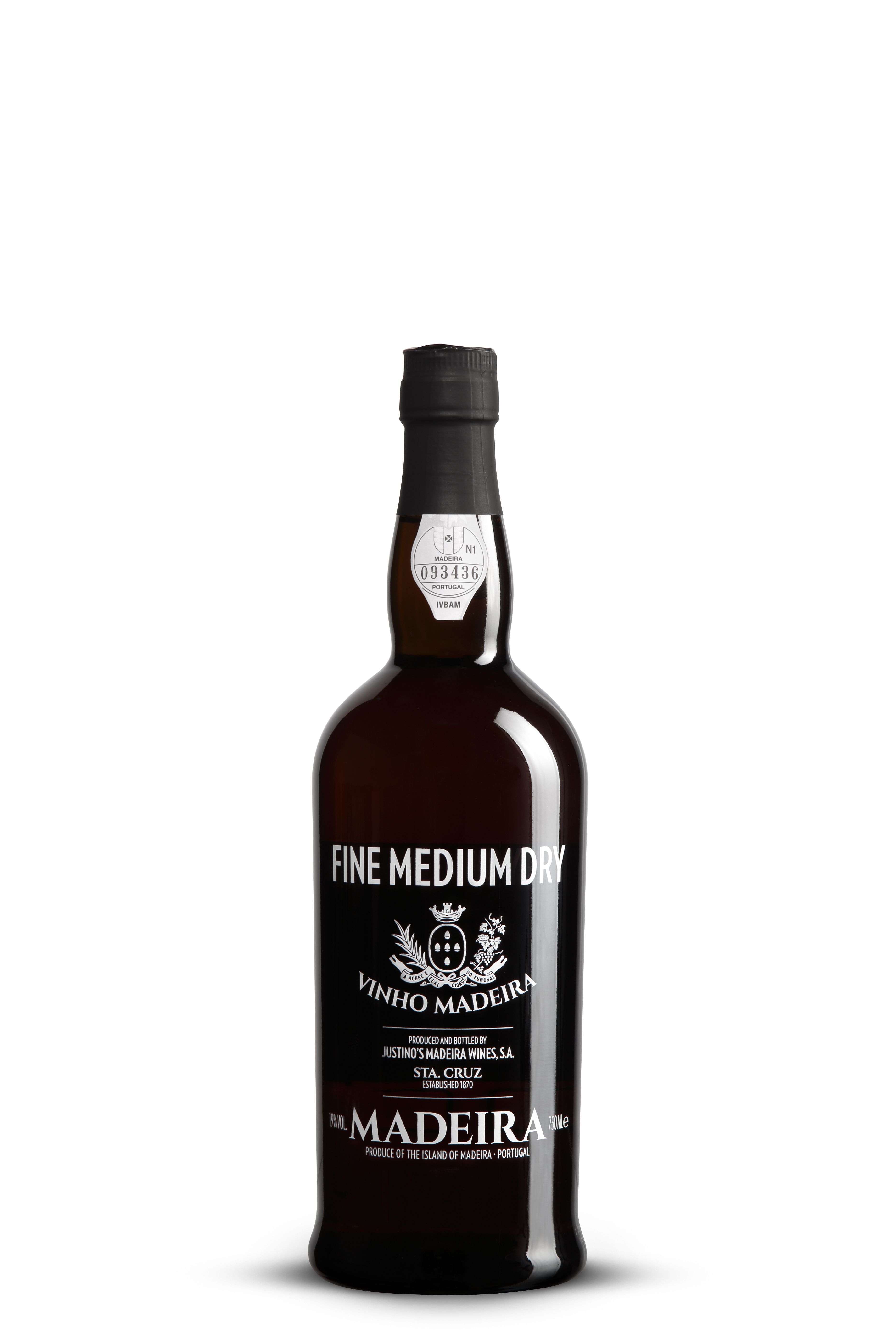 Justino's Fine Medium Dry Vinho Madeira