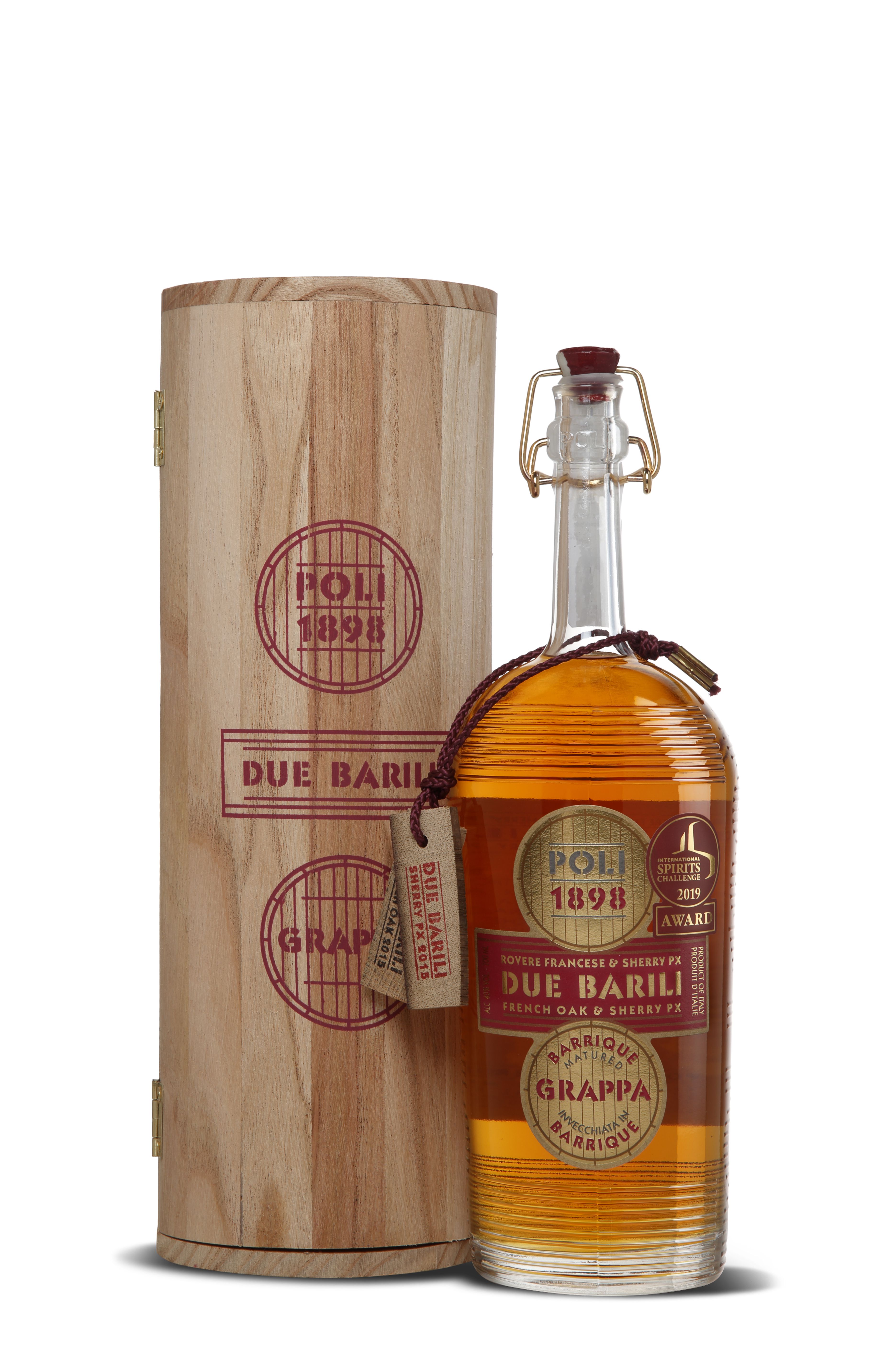 Poli Due Barili Grappa Prosecco