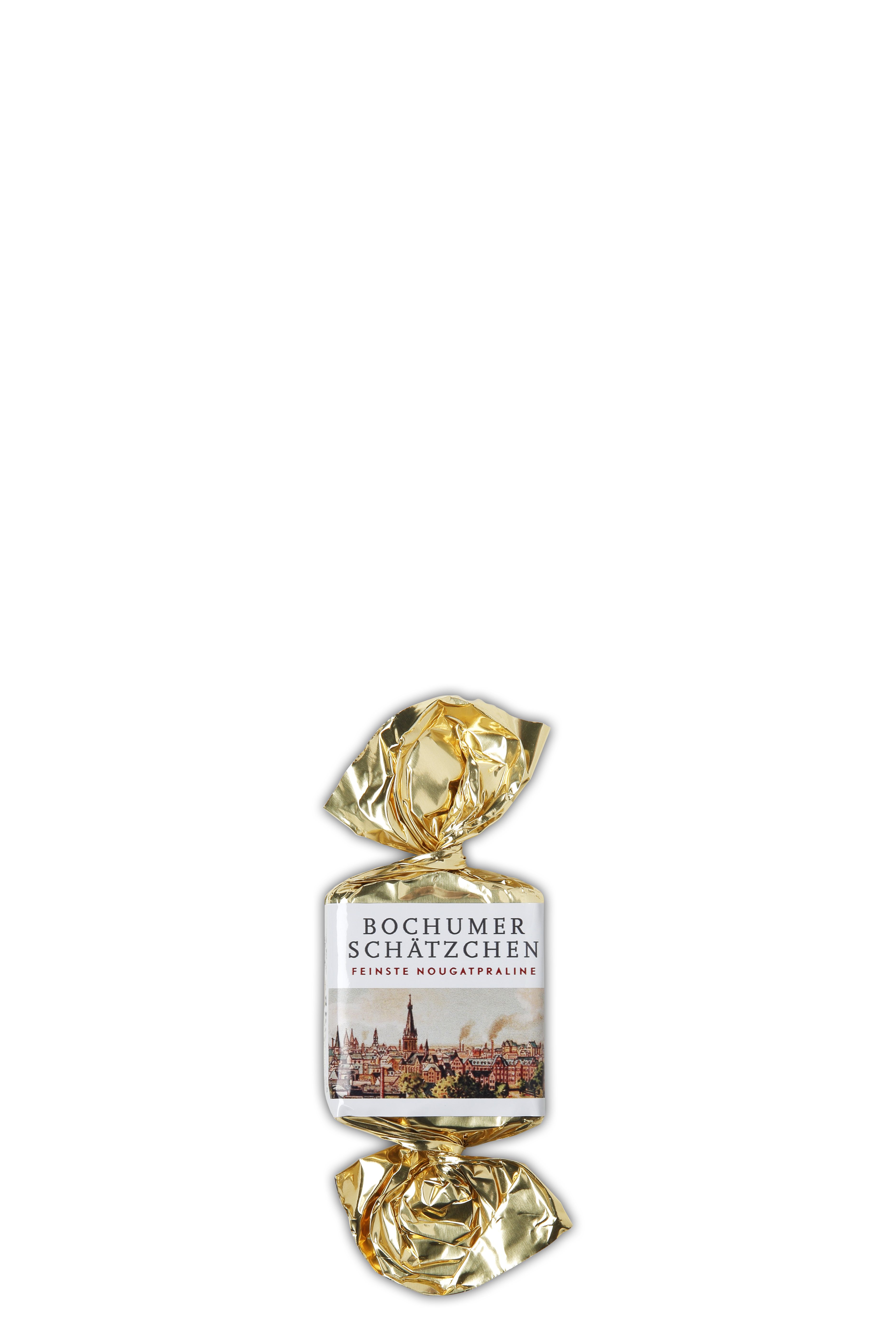 BOCHUMER SCHÄTZCHEN Nougatpraline in Edelvollmilch