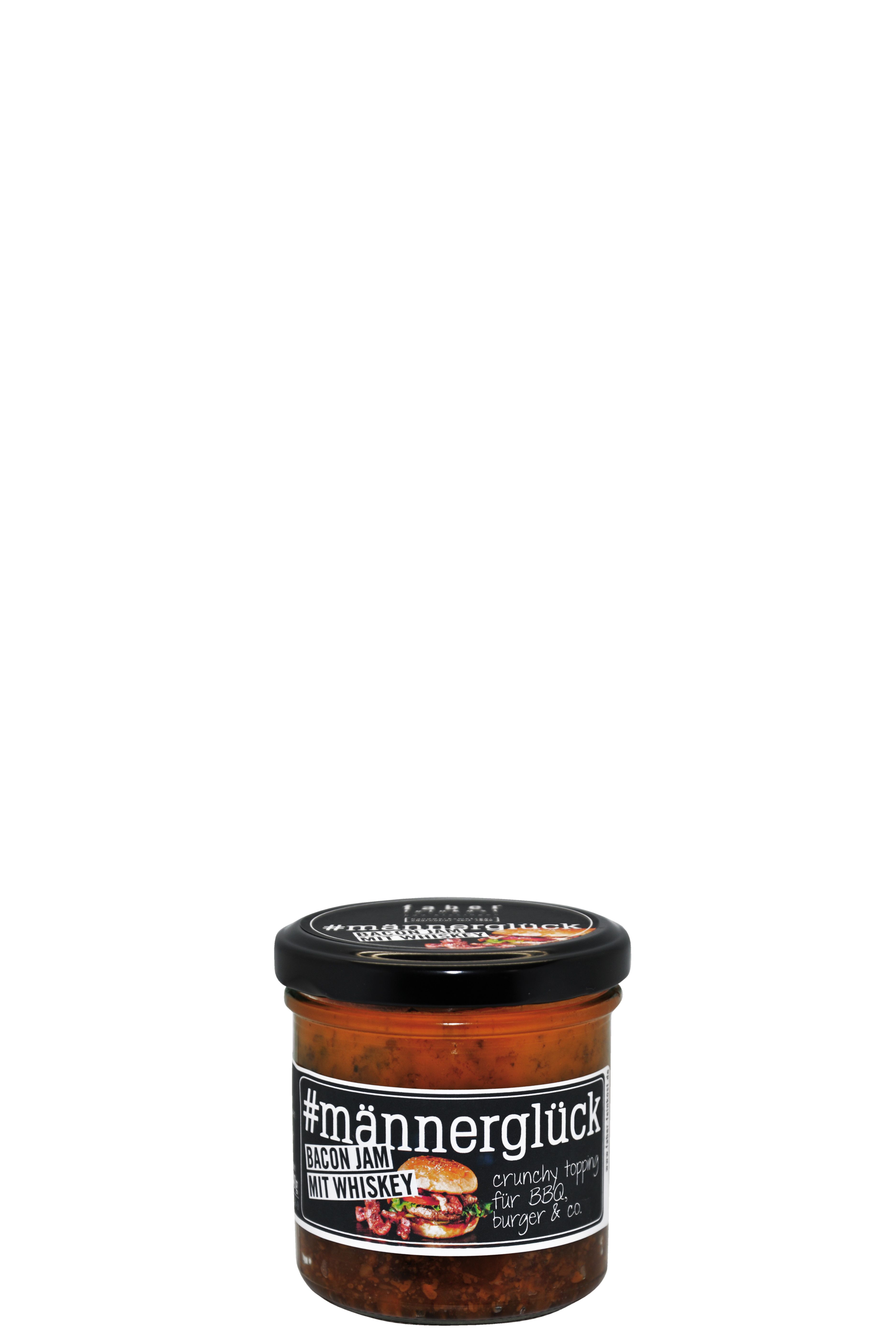 Faber #männerglück Bacon Jam mit Whiskey