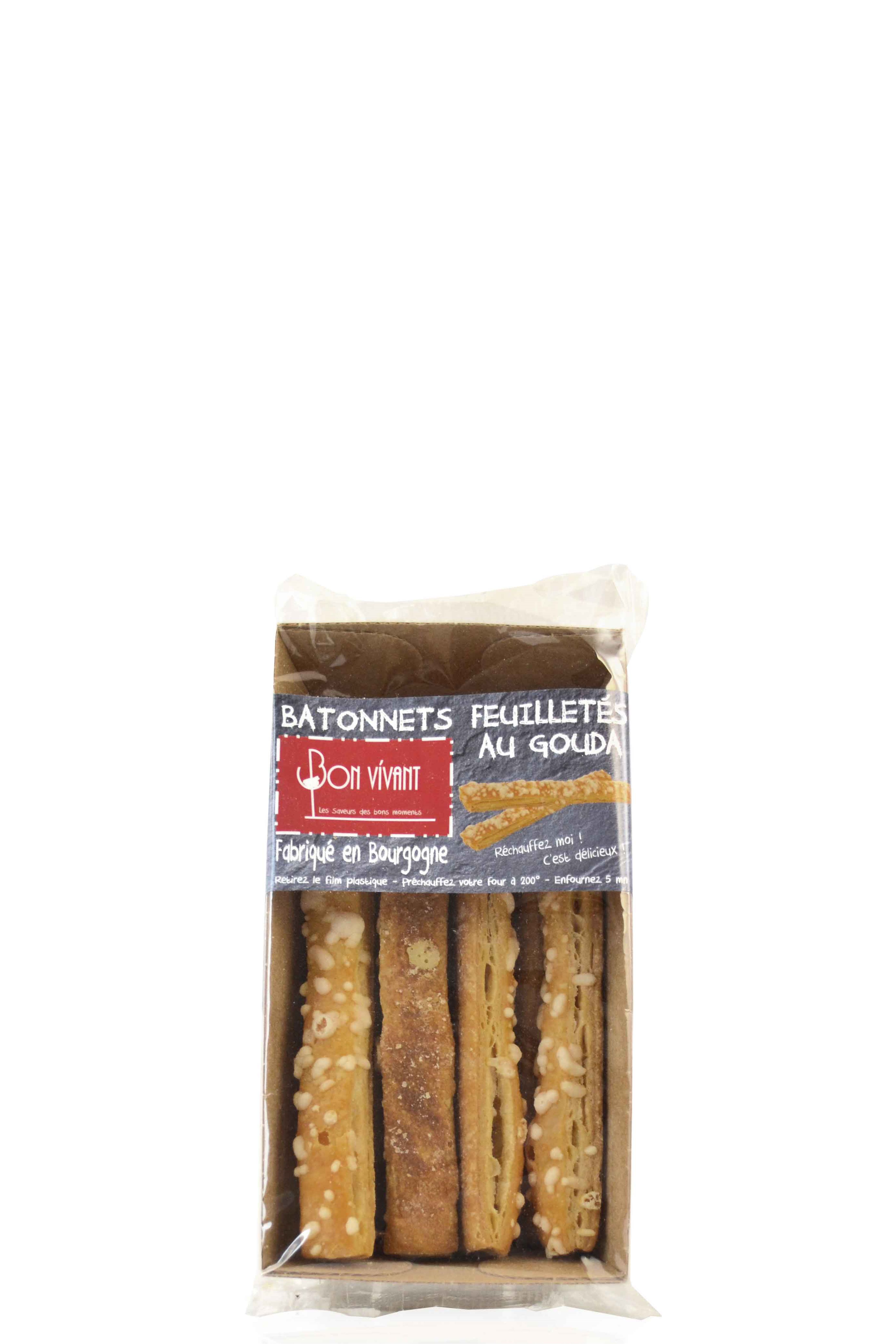 Blätterteigstangen mit Emmentaler & Kräuter